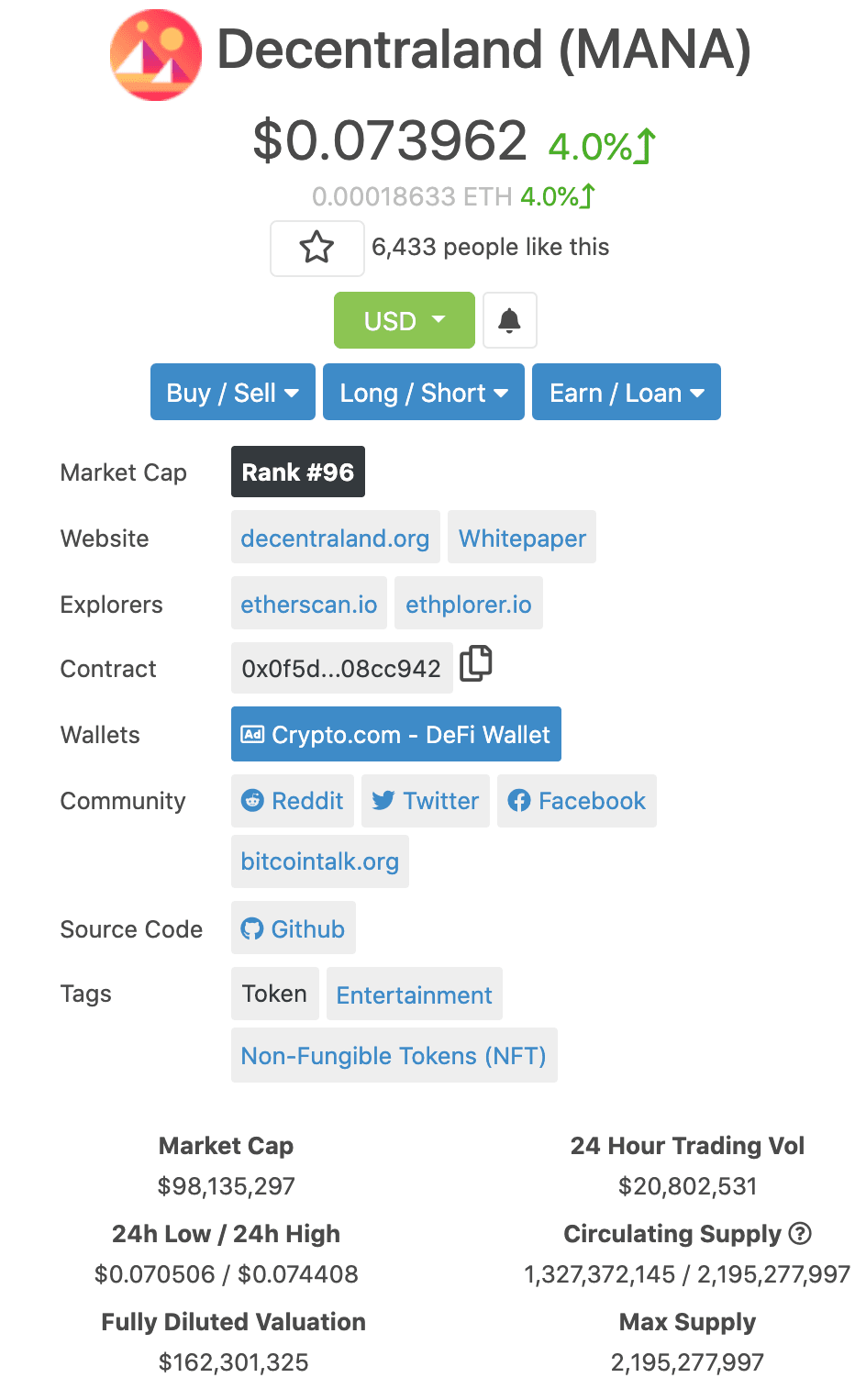 Crypto Data Providers