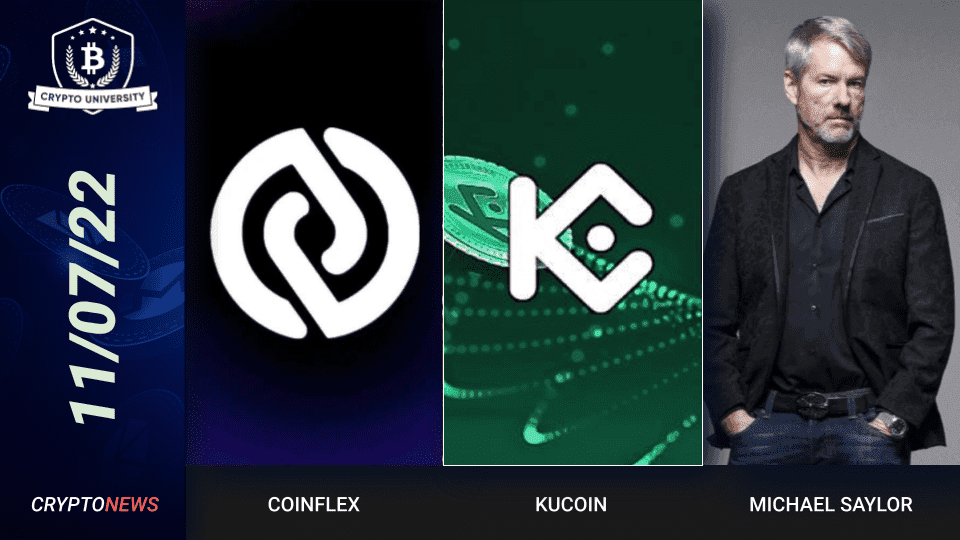 <strong>CoinFLEX Sues Roger Ver, KuCoin Reports 219% Increase In Users, Michael Saylor Calls Ethereum A Security</strong>