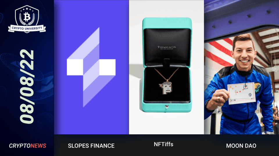 Slope Wallet Offers Bounty, Tiffany & Co. NFTiffs Sell Out, MoonDAO Sends Youtuber To Outer Space